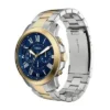Grant Chronograph tvåfärgad rostfri stålklocka Grant Chronograph tvåfärgad rostfri stålklocka