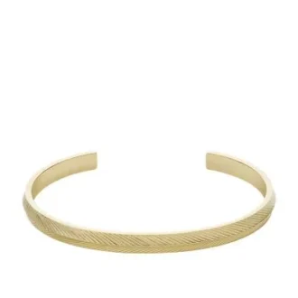 Harlow Linear Texture armband i guldfärgat rostfritt stål