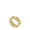 Harlow Linear Texture Chain Guldfärgad ring i rostfritt stål Harlow Linear Texture Chain Guldfärgad ring i rostfritt stål