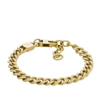 Harlow Linear Texture Chain guldfärgat armband i rostfritt stål Harlow Linear Texture Chain guldfärgat armband i rostfritt stål