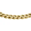 Harlow Linear Texture Chain guldfärgat armband i rostfritt stål