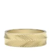 Harlow Linear Texture guldfärgad ring i rostfritt stål Harlow Linear Texture guldfärgad ring i rostfritt stål