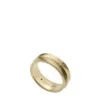 Harlow Linear Texture guldfärgad ring i rostfritt stål Harlow Linear Texture guldfärgad ring i rostfritt stål