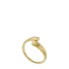 Harlow Linear Texture guldfärgad rostfri wrap-ring Harlow Linear Texture guldfärgad rostfri wrap-ring