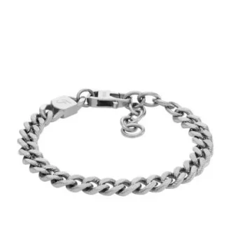 Harlow Linear Texture kedjearmband i rostfritt stål Harlow Linear Texture kedjearmband i rostfritt stål
