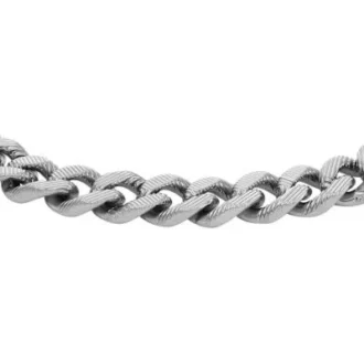 Harlow Linear Texture kedjearmband i rostfritt stål Harlow Linear Texture kedjearmband i rostfritt stål