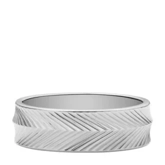 Harlow Linear Texture rostfritt stålbandring