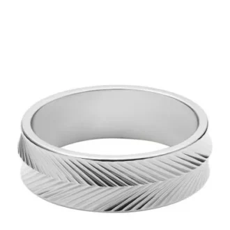 Harlow Linear Texture rostfritt stålbandring