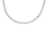 Heritage D-Link Glitz rostfritt stålkedja tennis halsband Heritage D-Link Glitz rostfritt stålkedja tennis halsband