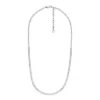 Heritage D-Link Glitz rostfritt stålkedja tennis halsband Heritage D-Link Glitz rostfritt stålkedja tennis halsband