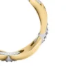 Heritage D-Link Glitz tvåfärgad ring i rostfritt stål Heritage D-Link Glitz tvåfärgad ring i rostfritt stål