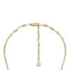 Heritage D-Link guldfärgat rostfritt stål Y-halsband Heritage D-Link guldfärgat rostfritt stål Y-halsband