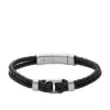 Heritage D-Link svart läderarmband Heritage D-Link svart läderarmband