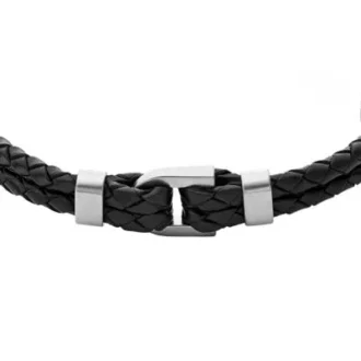 Heritage D-Link svart läderarmband Heritage D-Link svart läderarmband
