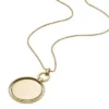 Heritage Legacy Charm Guldfärgat rostfritt stål hänge halsband Heritage Legacy Charm Guldfärgat rostfritt stål hänge halsband