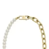 Heritage Pearl D-Link guldfärgat rostfritt stålkedjehalsband Heritage Pearl D-Link guldfärgat rostfritt stålkedjehalsband