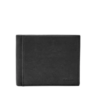 Ingram läder RFID bifold med flip ID-plånbok