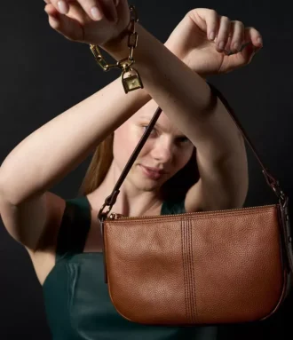Jolie Leather Small Crossbody
