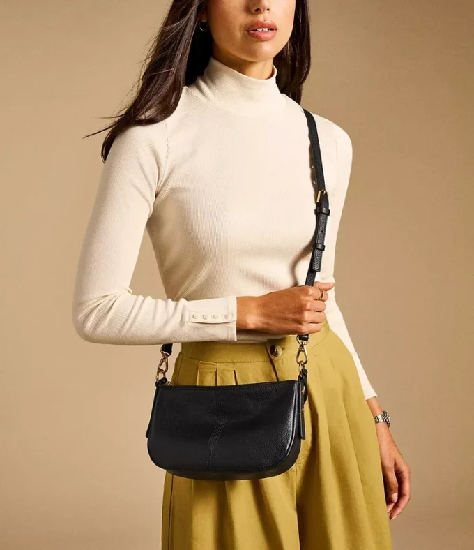Jolie Leather Small Crossbody