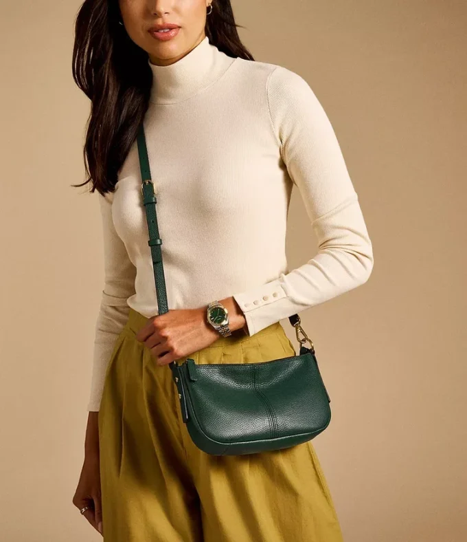 Jolie Leather Small Crossbody
