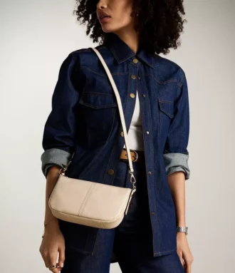 Jolie liten crossbody-väska i läder