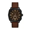Machine Chronograph brun läderklocka Machine Chronograph brun läderklocka