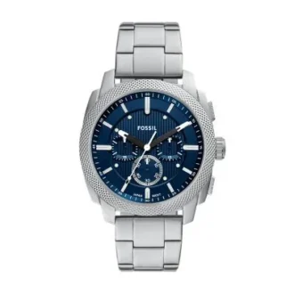 Machine Chronograph rostfritt stålklocka