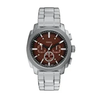 Machine Chronograph rostfritt stålklocka