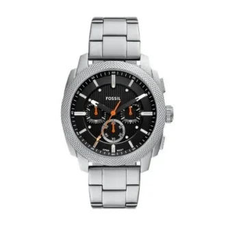 Machine Chronograph rostfritt stålklocka