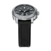 Machine Chronograph Svart silikonklocka och armbandsset Machine Chronograph Svart silikonklocka och armbandsset