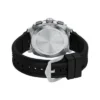 Machine Chronograph Svart silikonklocka och armbandsset Machine Chronograph Svart silikonklocka och armbandsset