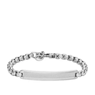 Maskinträddat armband i rostfritt stål Maskinträddat armband i rostfritt stål