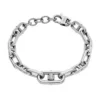 Maskintryckt textur Armband i rostfritt stål Maskintryckt textur Armband i rostfritt stål