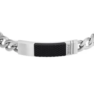 Maskintryckt textur Armband i rostfritt stål Maskintryckt textur Armband i rostfritt stål