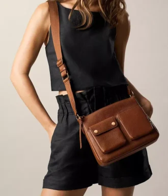 Maysen lädercrossbodyväska Maysen lädercrossbodyväska