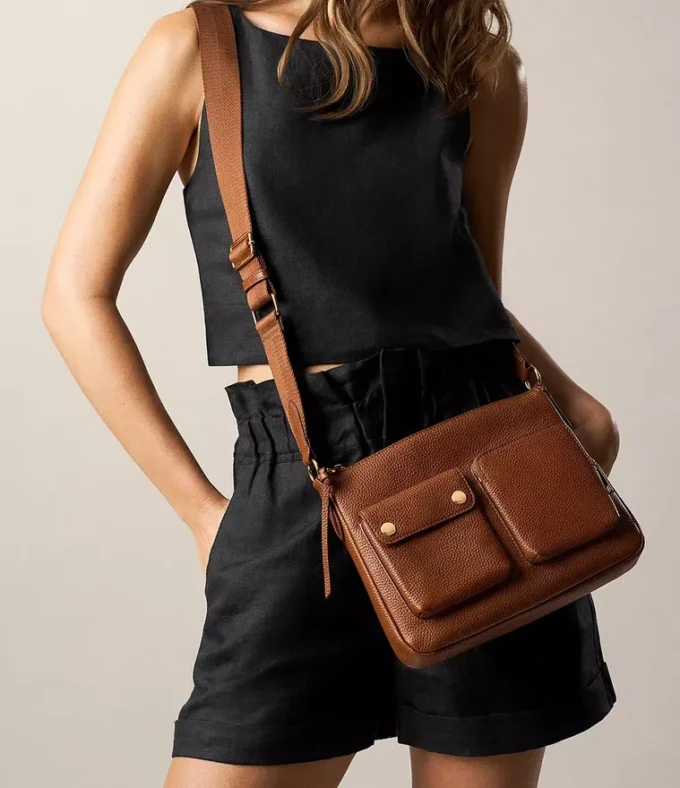 Maysen lädercrossbodyväska Maysen lädercrossbodyväska