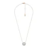 Merrit Classic Pärlemor Rose Gold-Tone Rostfritt stål Hänge Halsband Merrit Classic Pärlemor Rose Gold-Tone Rostfritt stål Hänge Halsband