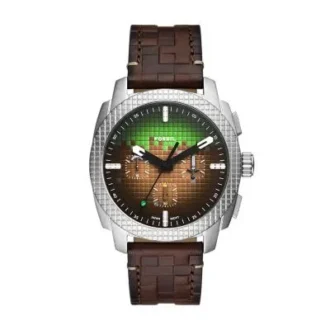Minecraft x Fossil Limited Edition Grass Block Chronograph Watch