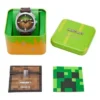 Minecraft x Fossil Limited Edition Grass Block Chronograph Watch Minecraft x Fossil Limited Edition Grass Block Chronograph Watch