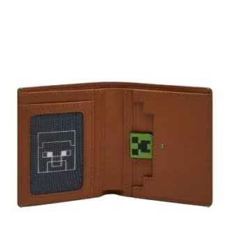 Minecraft x Fossil specialutgåva kortfodral med två fack