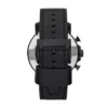Nate Chronograph svart läderklocka Nate Chronograph svart läderklocka
