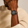 Neutra Chronograph Amber Leather Watch Neutra Chronograph Amber Leather Watch