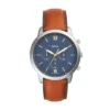 Neutra Chronograph brun läderklocka Neutra Chronograph brun läderklocka
