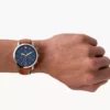 Neutra Chronograph brun läderklocka Neutra Chronograph brun läderklocka
