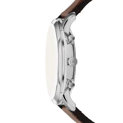 Neutra Chronograph brun läderklocka Neutra Chronograph brun läderklocka