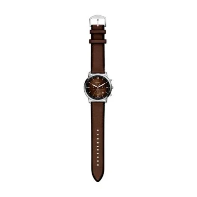 Neutra Chronograph brun läderklocka Neutra Chronograph brun läderklocka