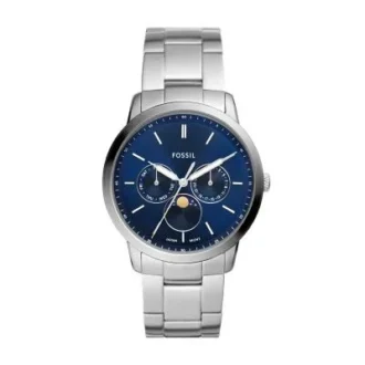 Neutra Moonphase multifunktionsklocka i rostfritt stål