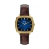 Nick Jonas x Fossil Machine Luxe Blue Vignette trevisare brun krokodilläderklocka Nick Jonas x Fossil Machine Luxe Blue Vignette trevisare brun krokodilläderklocka