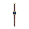 Nick Jonas x Fossil Machine Luxe Blue Vignette trevisare brun krokodilläderklocka Nick Jonas x Fossil Machine Luxe Blue Vignette trevisare brun krokodilläderklocka