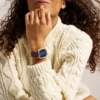 Nick Jonas x Fossil Machine Luxe Blue Vignette trevisare brun krokodilläderklocka Nick Jonas x Fossil Machine Luxe Blue Vignette trevisare brun krokodilläderklocka